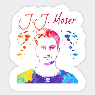 J.J. Moser Sticker